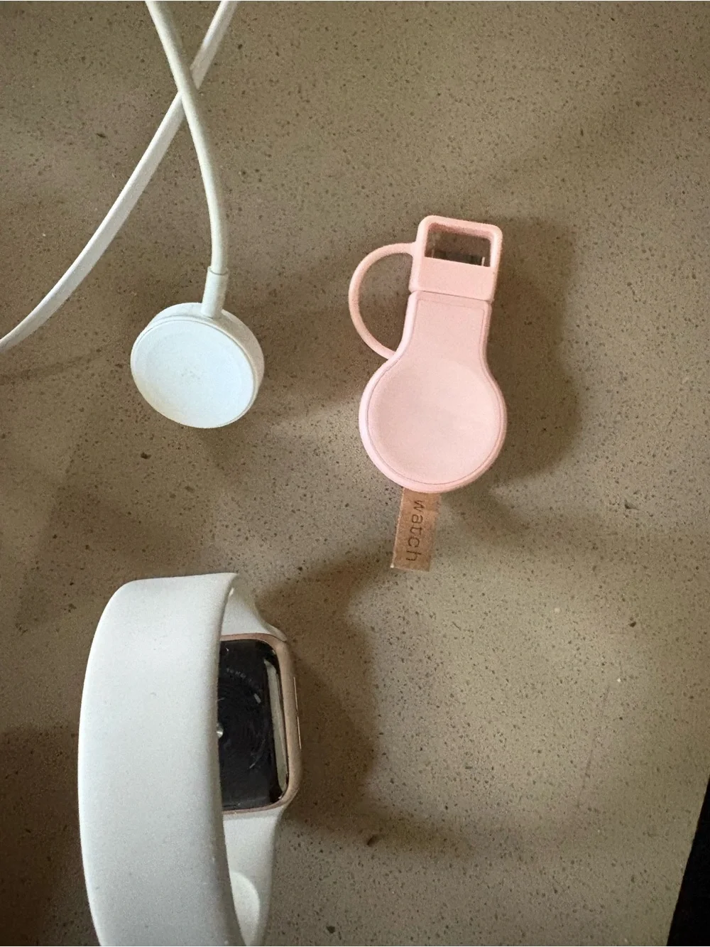Apple Watch Series 4 with Off White Sport Band